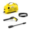 Eficiencia y potencia en la Kärcher K 2, ideal para tareas de limpieza
